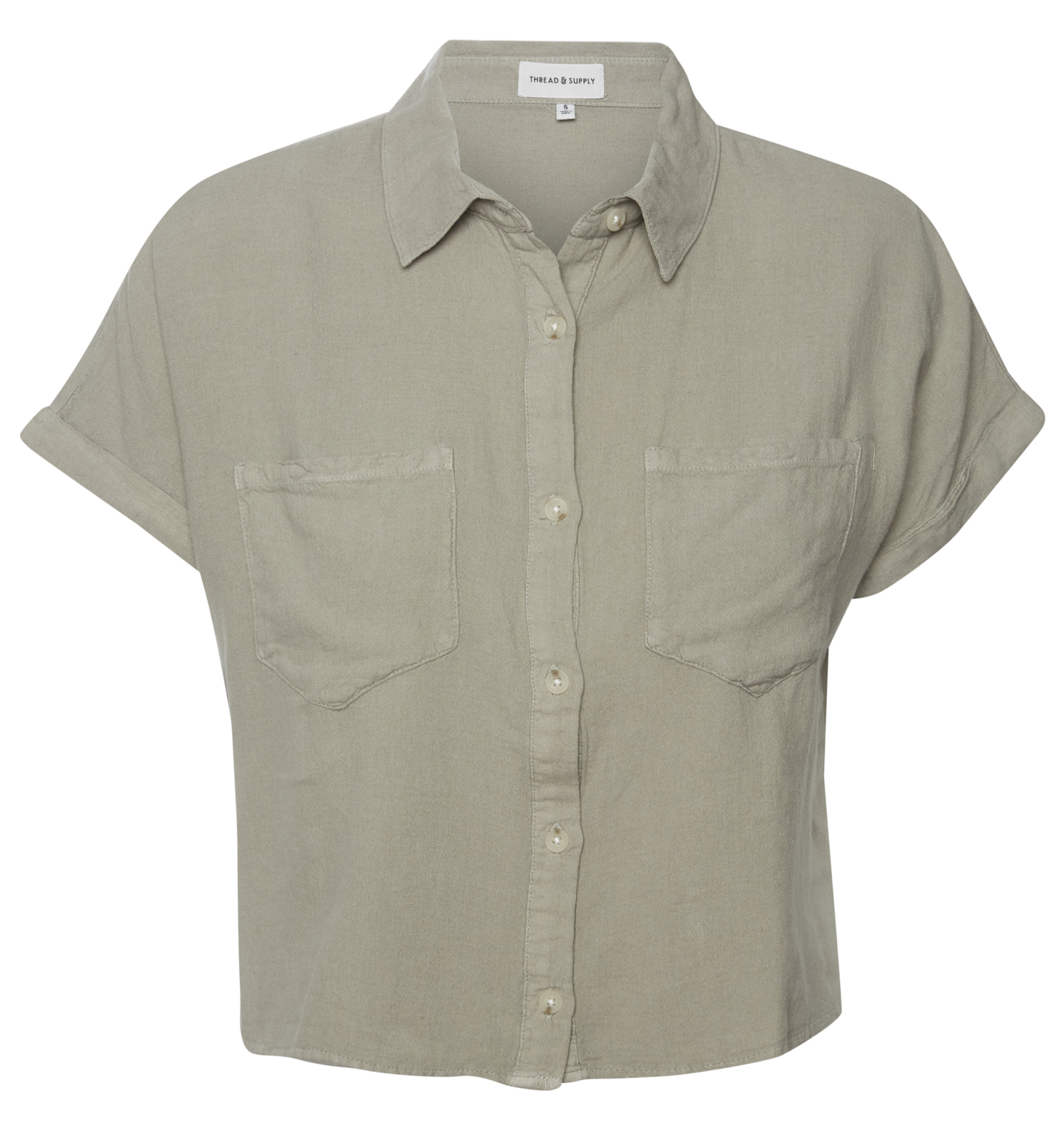 Thread & Supply Short Sleeve Button Down Shirt