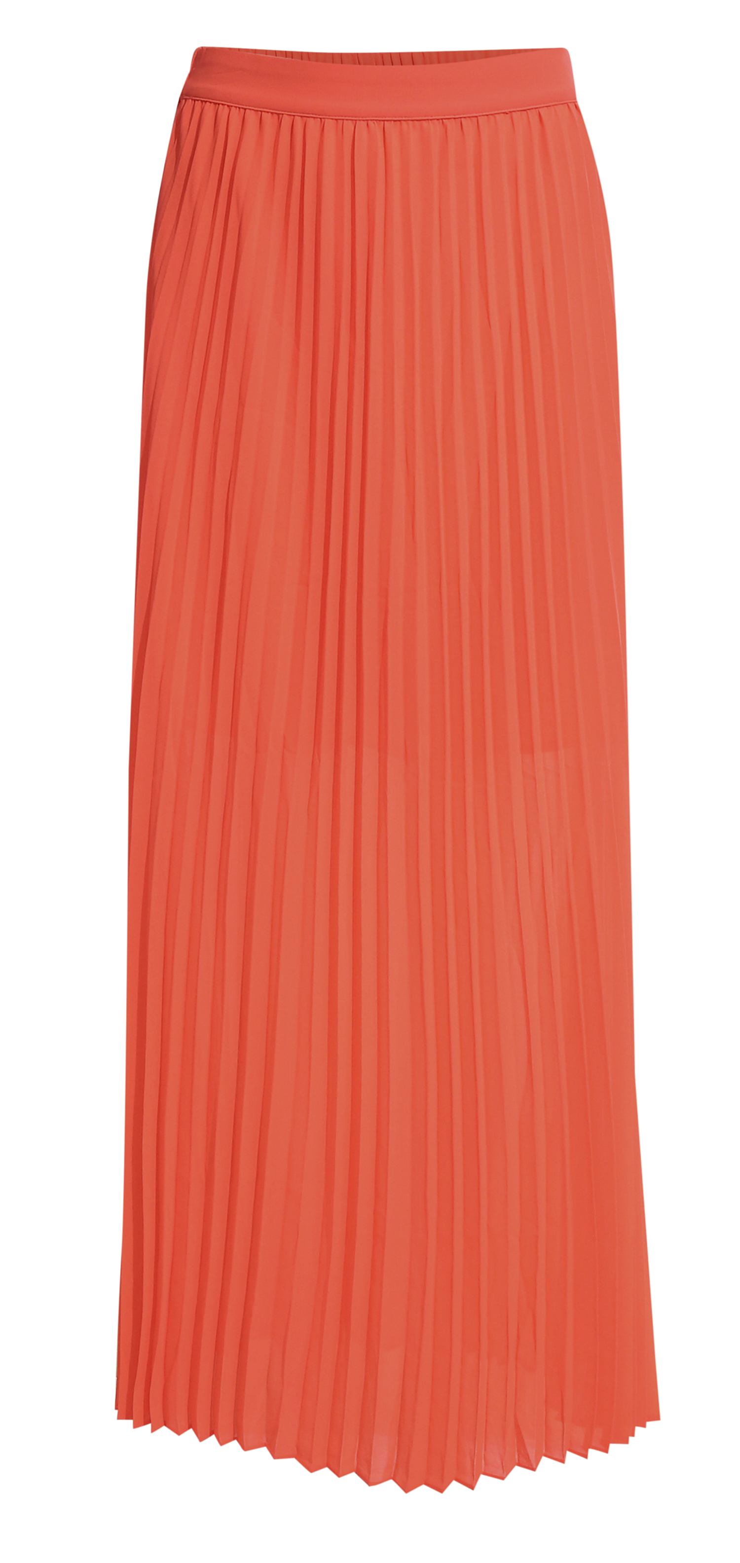 Pleated Maxi Skirt