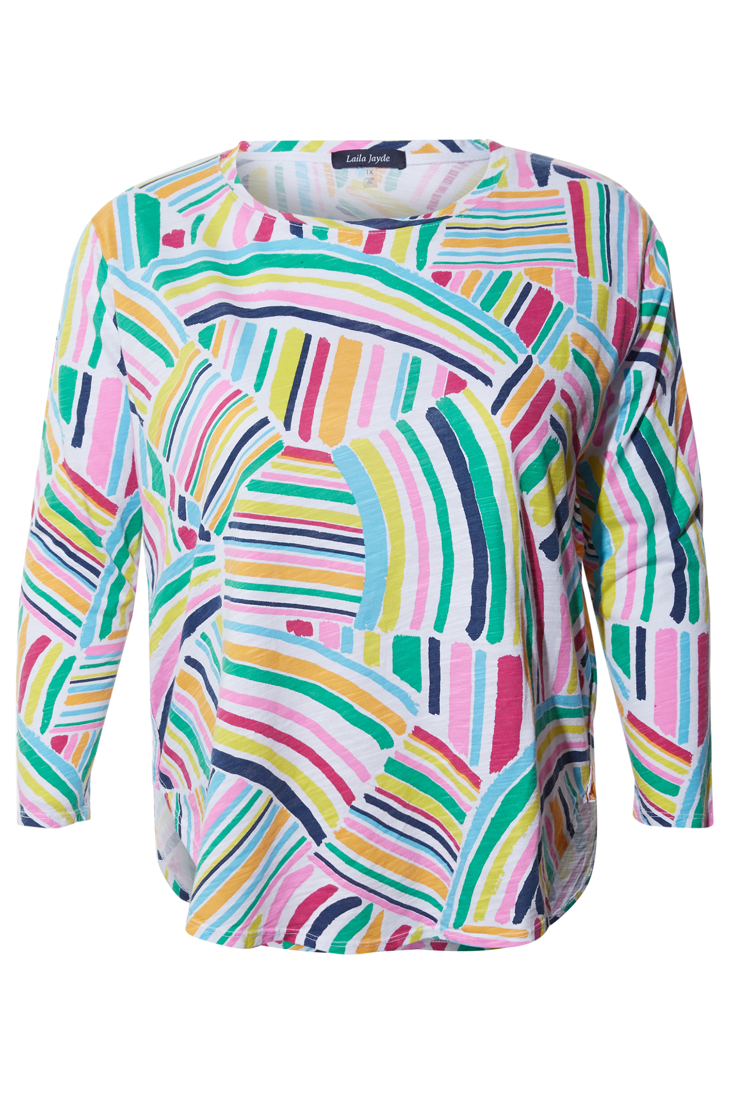 Multi Color Printed Top