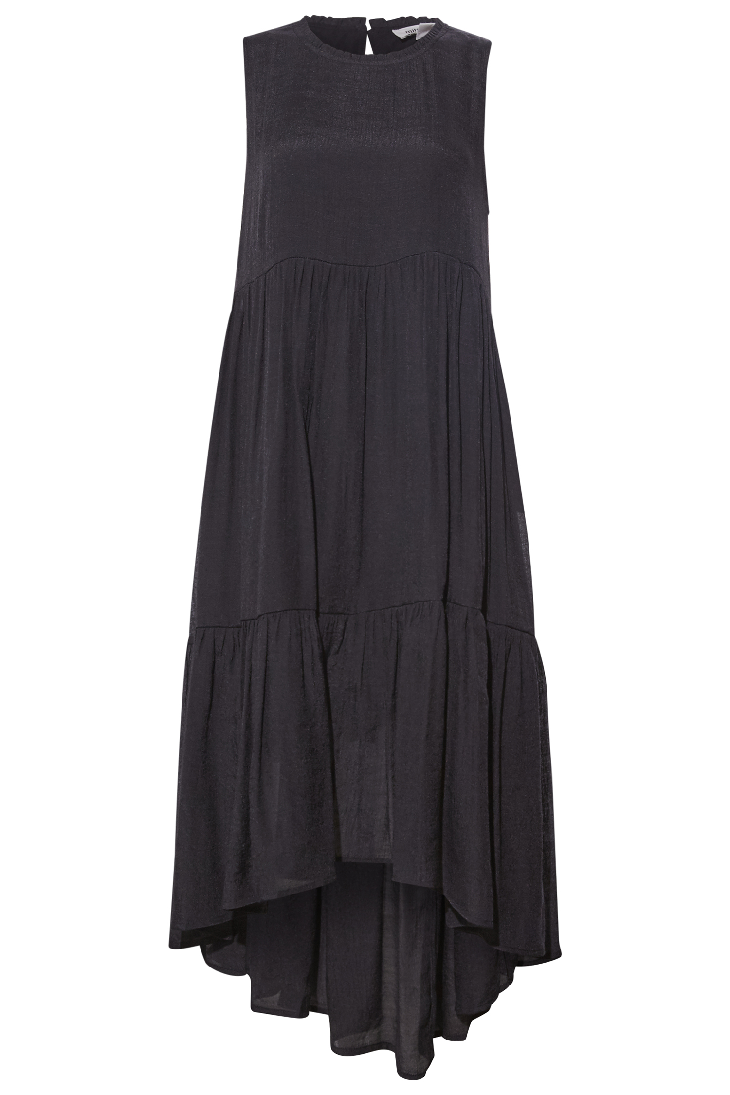 Sleeveless Tiered Midi Dress