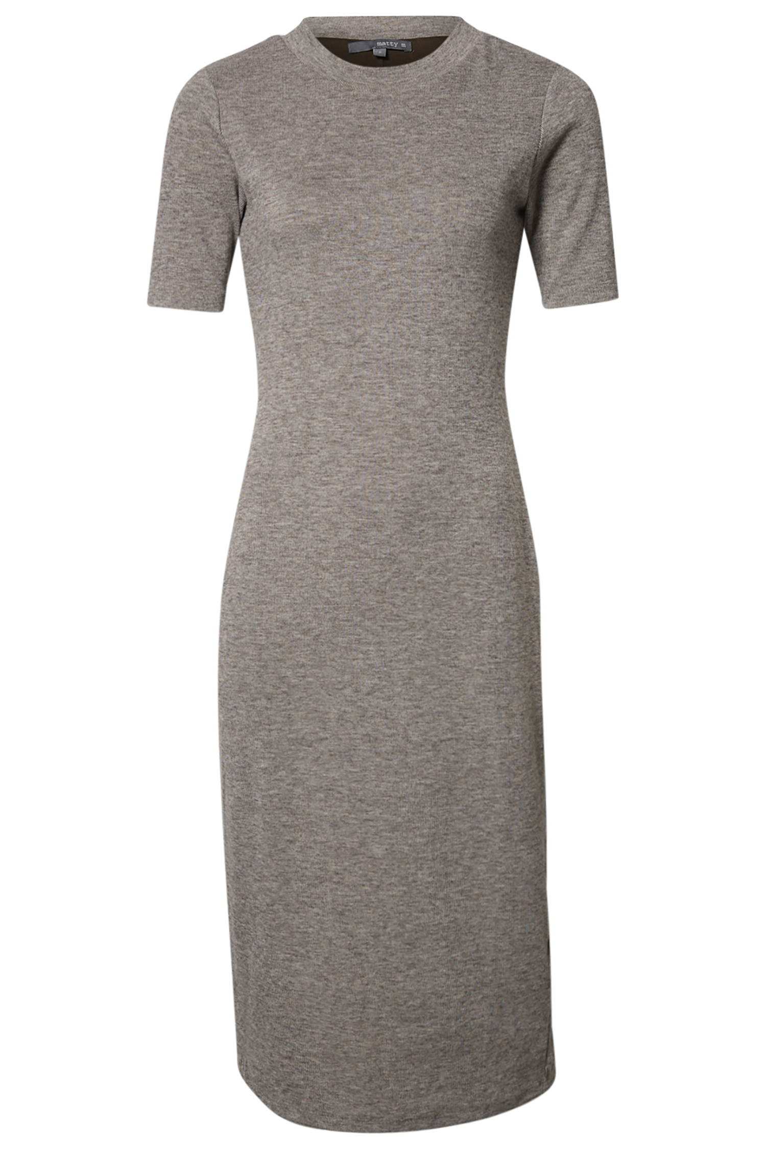 Midi Short Sleeve Knit Dress