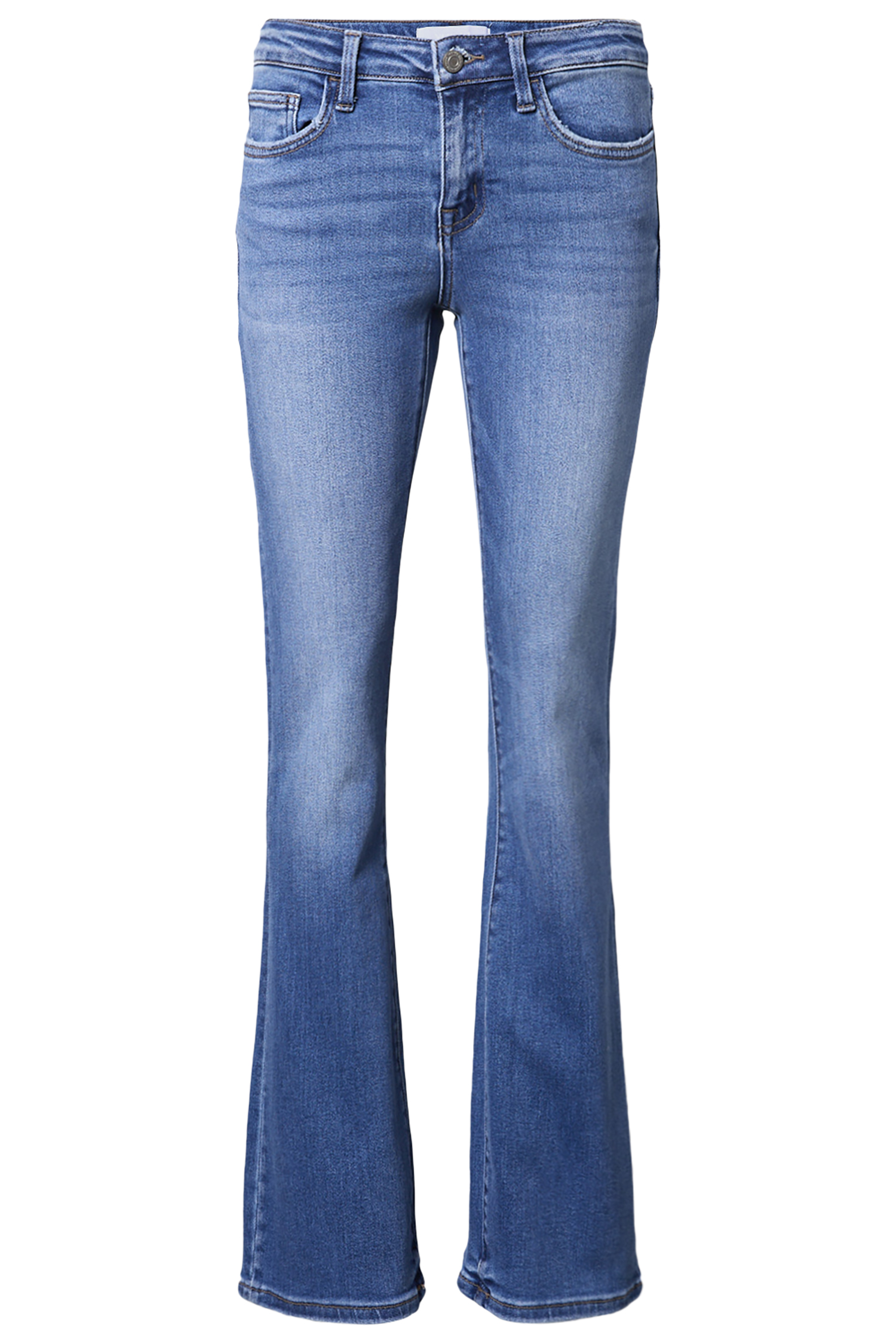 Mid Rise Bootcut Denim