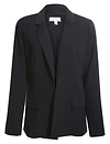 Notched Open Blazer