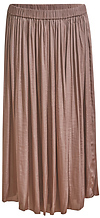 Pleated A-Line Skirt