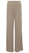 Wide Leg Brushed Rib Pants