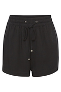 Twill Shorts with Drawstring