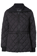 Zip Up Quilted Puffer Coat